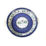 420 Bunzlau Ronde schaal met open handvaten U4661 Unikat Kerst  Bakvormen